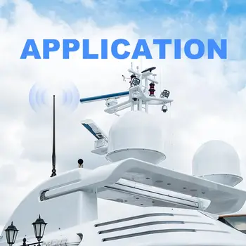 Marin Barca Antena Radio Receptor Universal FM SUNT Aeriene Rață de Cauciuc Dipol Flexibil Modulatori Pentru ATV, UTV Masina Yacht Tractor