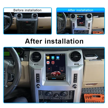 6+128G Pentru Land Rover Discovery 3 Ecran Android 10.0 Auto Multimedia Player Auto Navigatie GPS Radio Audio Stereo Capul Unitate DSP