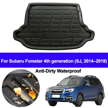 Masina din Spate Boot Linie de Marfă Portbagaj Podea Covoare Tava Rogojini Pad Saltea Covor Pentru Subaru Forester 4-a generație SJ Seria - 2018