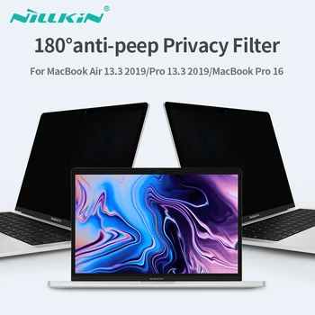 NILLKIN Filtru de Confidențialitate Pentru Macbook Air 13.3 inch Pro 13.3 2019 180°Anti-peeping Anti-orbire Magnetic Protector de Ecran