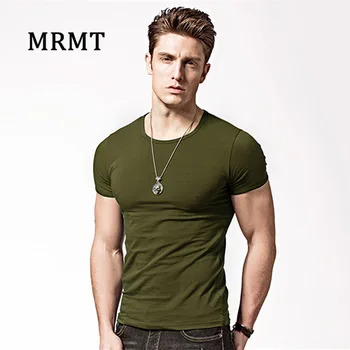 Strâns cultiva moralitatea t-shirt v-gât guler pure color T-shirt om Face vesta de sex masculin Safir v-neck