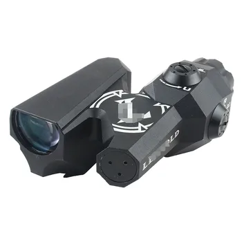 LCO Red Dot Sight cu 20mm Rail Mount Holografic obiective Turistice D-EVO Dublă-Vedere Îmbunătățită Optic 6X Reticul domeniul de Aplicare Pușcă