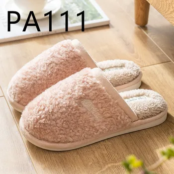 Noi bumbac papuci pentru femei cu cald și non-alunecare de jos căptușit de uz casnic PA110-119