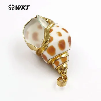 WT-P319 en-Gros de Moda Noua Ocean shell Pandantiv Buna Farmec Sea shell pandantiv pentru femei bijuterii Perfecte cadou Shell Ocean