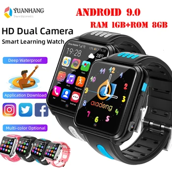 Android 9.0 Smart 4G Camera de la Distanță GPS WI-FI gratuit Urmă Localiza Copiii Student Google Play Bluetooth Smartwatch Apel Video Ceas Telefon