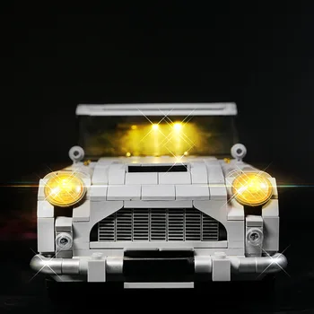 Lumina LED-uri Kit Pentru 10262 Creator Jame Bond, Aston Marting DB5 Lumină Set Compatibil Cu 21046 (NU se Includ În Model)
