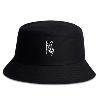 Moda vara wild Fisherman ' s hat PACE Brodate manual pălării panama hip-hop pălării în aer liber bumbac soare pălării găleată pălării gorras