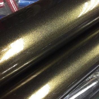 10/20/30/40/50x152cm styling Auto Lucioasa negru nisip auriu perla masina folie de vinil folie auto folie foaie rola masina autocolant decal