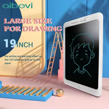 Aibevi 19 inch LCD Scris Tabletă de Desen Digitale Tabletă Grafică a Scrisului de mână Tampoane Electronice Portabile Tablet Bord pentru Copii Cadouri