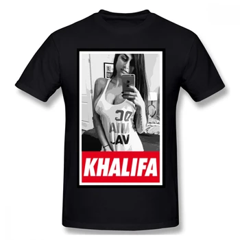 Pentru Bărbați Mia Khalifa Tricou Elegant Tricou Bumbac Organic S-6XL Dimensiuni Mari Homme T Shirt de Imprimare 3D Tees