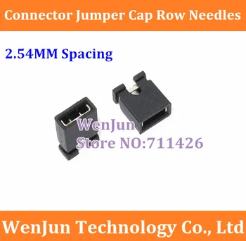 Transport gratuit 2.54 MM distanța Conector jumper capac ,2.54 mm rând ace scurt-circuit capace de scurt-circuit bloc
