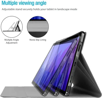 Caz de tastatură pentru Samsung Galaxy Tab 10.1 2019 SM-T510 SM-T515 T510 Usor Detasabila Bluetooth Wireless Keyboard Cover