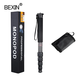BEXIN Extensibil Usor Telescopic din fibra de Carbon 1650 mm Înălțime aparat de Fotografiat Monopod Pentru Canon Nikon Sony Pentax DSLR