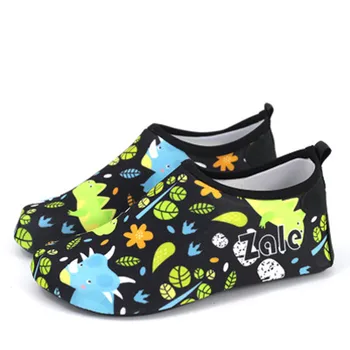 Copii De Înot Cu Apă Pantofi Pentru Copilul Iute Uscat Non-Alunecare De Drăguț Desen Animat De Imprimare Desculț Aqua Șosete Pentru Plaja Piscina Pantofi Moi