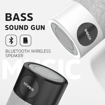 Kivee MW05 Mini Difuzor Portabil Bluetooth Wireless HD Stereo Difuzor TF MP3 muzica în aer liber Boxe Pentru iPhone Xiaomi Samsun