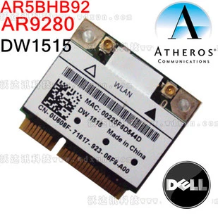 Atheros Dual-Band AR9280 AR5BHB92 ABGN 300Mbp Card Wireless Jumătate de dimensiune
