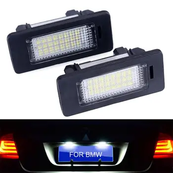 2 buc LED-uri Auto de Lumină de inmatriculare Pentru BMW Seria 5 E39 M5 E39 E60 Sedan E61 Touring E60 M5 Noi cu LED-uri de Lumină de inmatriculare
