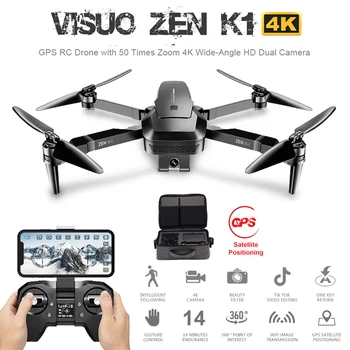 Acestea Zen K1 5g Wifi Fpv Gps 4k Hd 720p Camera dubla 90 de Grade Unghi Larg Pliabil Rc Drone Quadcopter Vs Xs809hw Sg106 H37 M69