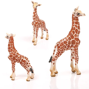 Simulare de Dimensiuni Mari animale Sălbatice Animale Girafa Figura Jucărie Animale Model Solid din PVC Actiune si Cifre de Jucării jucarii pentru Copii Colectie