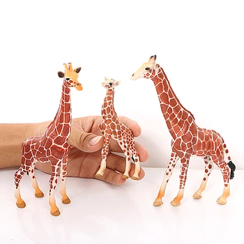 Simulare de Dimensiuni Mari animale Sălbatice Animale Girafa Figura Jucărie Animale Model Solid din PVC Actiune si Cifre de Jucării jucarii pentru Copii Colectie