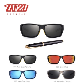 20/20 Brand de Moda Polarizat ochelari de Soare Accesorii Barbati Designer de Lux în aer liber Epocă de Conducere Ochelari de Soare de sex Masculin PTE2123