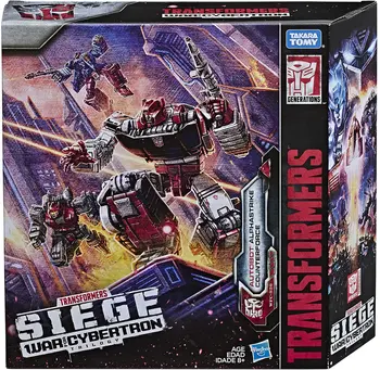 Hasbro Transformers Generații War For Cybertron Asediu Deluxe Wfc-S26 Sideswipe VS SG-11 Jucărie Acțiune Transformator Cadouri de Craciun