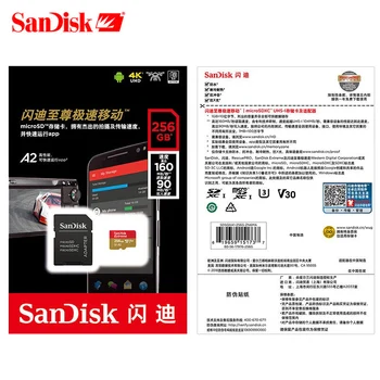 SanDisk Micro SD Card de 64GB, 128GB tarjeta micro sd Clasa 10 UHS-I Card mini SD de 32GB microSD-Card de Memorie de 16GB, 256GB Card Micro SD