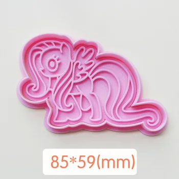 Micul meu Ponei 8PCS unicorn desene animate biscuit mucegai fondant glazura de zahar DIY face părinte-copil interactive de copt mucegai copil cadou 2