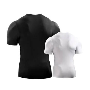 Men ' s T-shirt de Compresie Sport Îmbrăcăminte de Fitness Tricou Musculation Culturism Sport Jersey Baschet Masculin Rashguard Personalizate