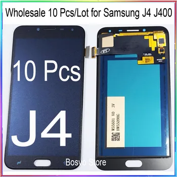En-gros de 10 Buc/lot Pentru Samsung Galaxy J4 LCD Display cu Touch Screen Digitizer Asamblare J400 J400F J400G/DS, SM-J400F