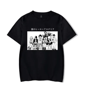 2020 Brand de Moda T-shirt, Blaturi Eroul Meu Academia Japoneză de Vara Tricou Maneci Scurte Harajuku T-shirt Eroul Meu mediul Academic Tricouri