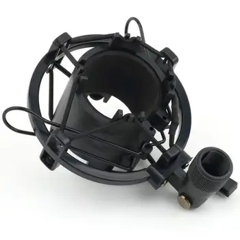 De vânzare cu amănuntul Universal 3KG Suportabil de Încărcare Microfon Mic Șoc Montare Clip Suportul Studio de Radio de Înregistrare a Sunetului Suport Negru Profe