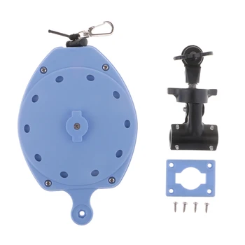 Automat Retractabil Siguranță Tijă de Pescuit Șnur Coarda Instrument Retractor Zinger Clip atașați la Pescuit Cutie Scaun de Pescuit