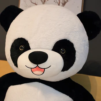 Fierbinte 60/80/100CM Drăguț urs Panda Mare Păpușă Jucărie de Pluș Animale Perna Copii Ziua de nastere Cadouri de Crăciun Jucării de Desene animate Mare Perna De Pe Pat
