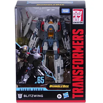 Hasbro Transformers Jucării Studio Series 65 Deluxe Class Film Blitzwing Acțiune Figura Model de Jucărie SS65