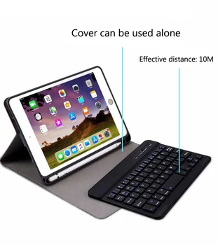 Bluetooth Tastatură Caz Pentru iPad Mini 4 5 Lux din Piele PU Capac pentru iPad Mini 5 2019 Funda cu Suport Detașabil Caz