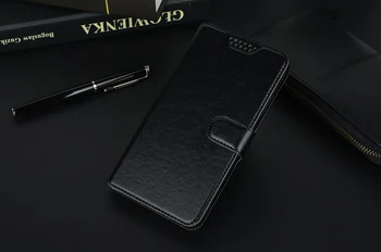 De lux Piele Flip case pentru LG G5 SE Lite G6 G7 G8 Q6 Q7 Plus G2 G3 Mini G3S Bate Caz de Silicon de Protecție de Telefon Capacul din Spate