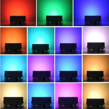 AC220V 50W Proiector LED IP65 rezistent la apa LED lumina Reflectoarelor cu Telecomanda Reflector Super-Luminos LED Proiector