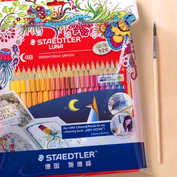 STAEDTLER12/24/36/48 set de culori solubile în apă creion colorat 137 C48 mână-pictat profesionale umple de culoare plumb