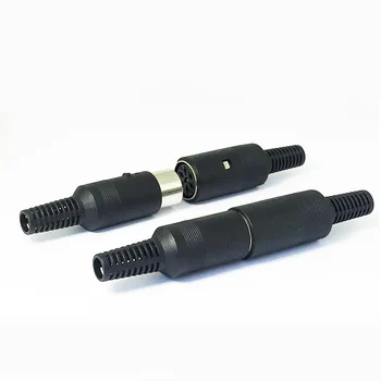 10buc/lot 6 Pin DIN Male Plug Lipire Conector de Sârmă cu Mâner din Plastic 5 Poli mufa Din Wholesales
