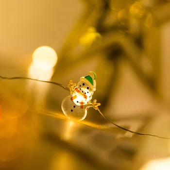 2M de Zapada Șir LED Lumini de Basm Ghirlanda Moș Crăciun Lumina Decoratiuni de Craciun pentru Casa de Vacanta de Iluminat Alimentat de la Baterie