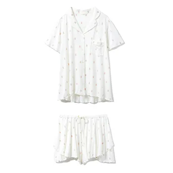 Pijamale Femei Din Bumbac Urs De Imprimare Pijamale Femei De Vară 2020 Modal Origine Japoneză Femei Costum Pijama Verano Mujer Set De Pijamale