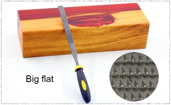 Lemn de mână DIY oțel Rotund Plat Semicirculare Pătrat fișier Asortate oțel fișiere Gaura lustruire