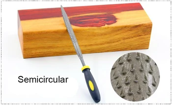 Lemn de mână DIY oțel Rotund Plat Semicirculare Pătrat fișier Asortate oțel fișiere Gaura lustruire