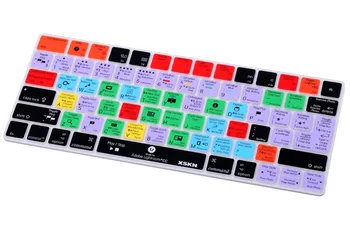 XSKN pentru Adobe Lightroom CC taste Design Capac Tastatură Piele de Silicon pentru Apple Magic Keyboard (MLA22LL/A, Lansat în)