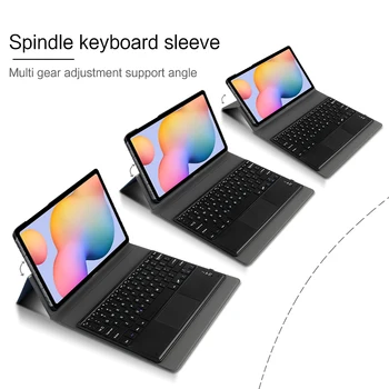 Caz de tastatură Pentru Samsung Galaxy Tab S6 Lite 10.4 2020 Caz Bluetooth Keyboard Cover Pentru Tab S6 Lite SM-P610 P610N P615 10.4 Caz