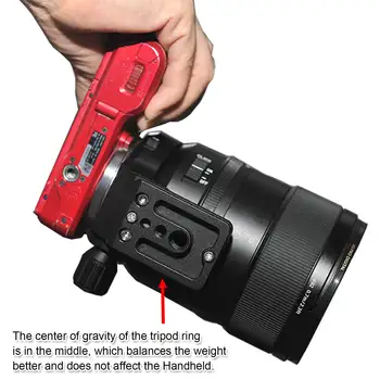 Obiectiv Guler Tripod Mount Ring pentru Sony FE 135mm f/1.8 GM SEL135F18GM Obiectiv, Built-in de Eliberare Rapidă Placă pentru ARCA Cap Trepied