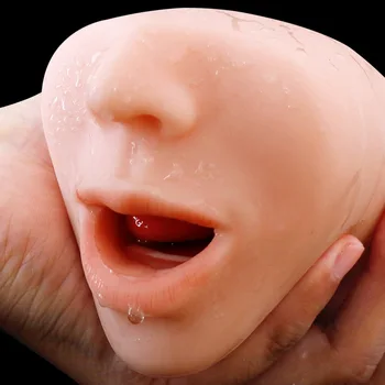 De Sex Masculin Masturbator Realist Gura Oral Cupa Aeronave Reale Intimă Produse Pentru Sex Adanc Pe Gat Gaura Jucărie Sexuală Pentru Bărbați