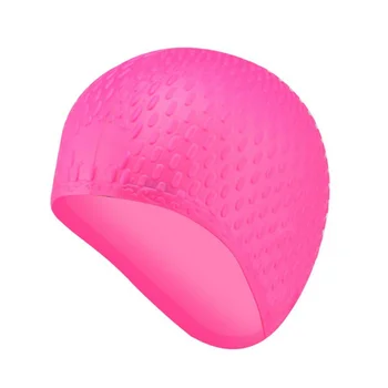 NOUL Cauciuc Siliconic Capac de Înot 3D Design Ergonomic Ureche Buzunare Bărbați Adulți Femei rezistent la apa de Înot Capace Pălărie de Înot Accesorii