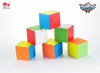 Nou CICLON BĂIEȚI G8 8x8 8Layer Cub Stickerless Magico Cuburi Puzzle Jucarii Educative pentru Copii Magic 8x8 Băieți Cub
